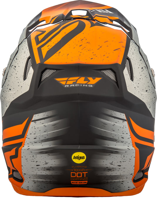 TOXIN RESIN HELMET MATTE ORANGE/KHAKI XS 73-8528-4-XS image 3