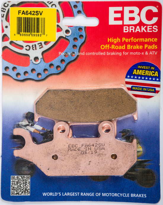 BRAKE PADS FA642SV-OLD SEVERE DUTY SV SERIES FA642SV-OLD image 1
