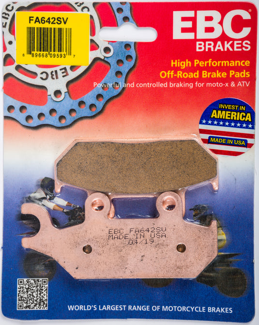 BRAKE PADS FA642SV-OLD SEVERE DUTY SV SERIES FA642SV-OLD image 1