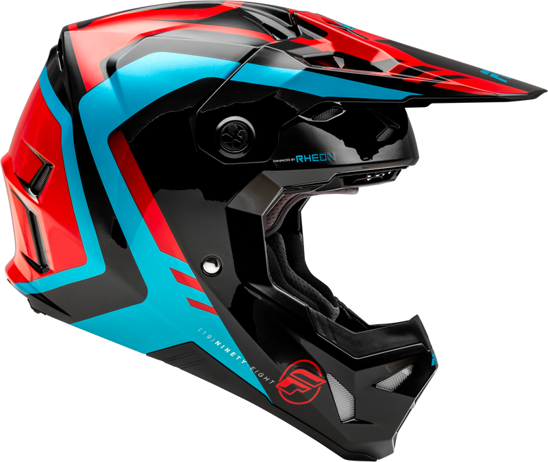 Load image into Gallery viewer, YTH FORMULA CP KRYPTON HELMET RED/BLACK/BLUE YL 73-0036YL image 4
