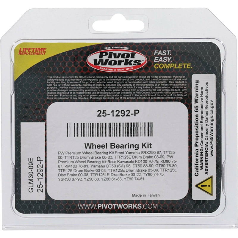 Load image into Gallery viewer, WHEEL BEARING KIT PREMIUM 25-1292-P image 4
