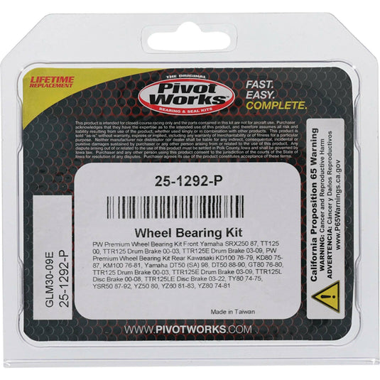 WHEEL BEARING KIT PREMIUM 25-1292-P image 4