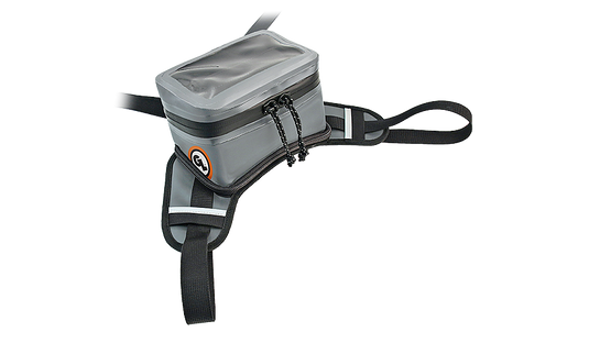 BUCKIN ROLL TANK BAG GREY BNR20-G image 1