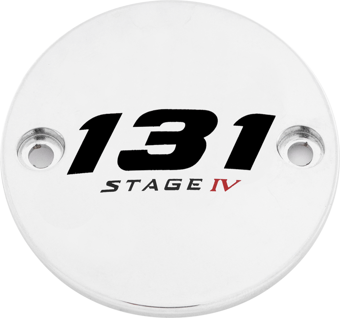 M8 TIMER COVER 131 STAGE IV CHROME 131-05-63 image 1