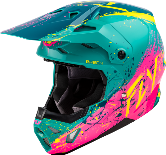 FORMULA CP MANIC HELMET BLUE/PINK/YELLOW LG 73-0055L image 1