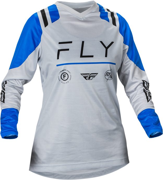 WOMEN'S F-16 JERSEY ARCTIC GREY/BLUE XL 377-820X image 1