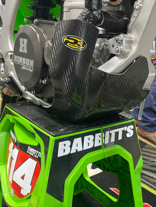 SKID PLATES CARBON FIBER KAW 306052 image 1