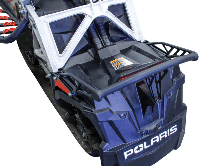 BUMPER REAR POL AXYS BLK D-PRB350-FBK image 1