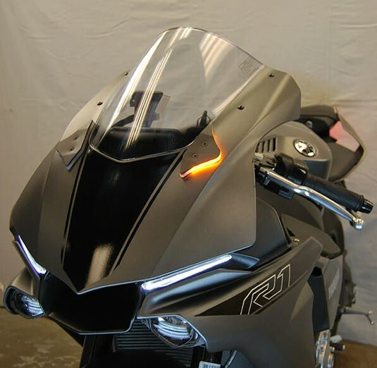 MIRROR BLOCK OFF TURN SIGNALS YAM R1-MBO image 1