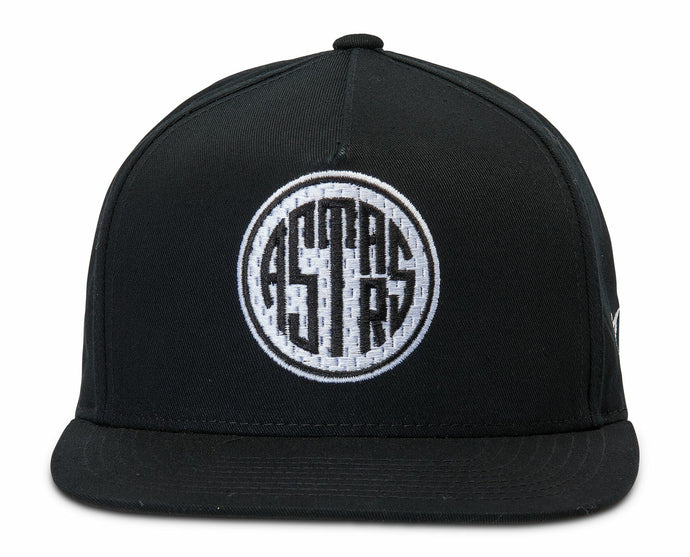 CIRCLE HAT BLACK/WHITE 1213-81006-1020-TU image 1