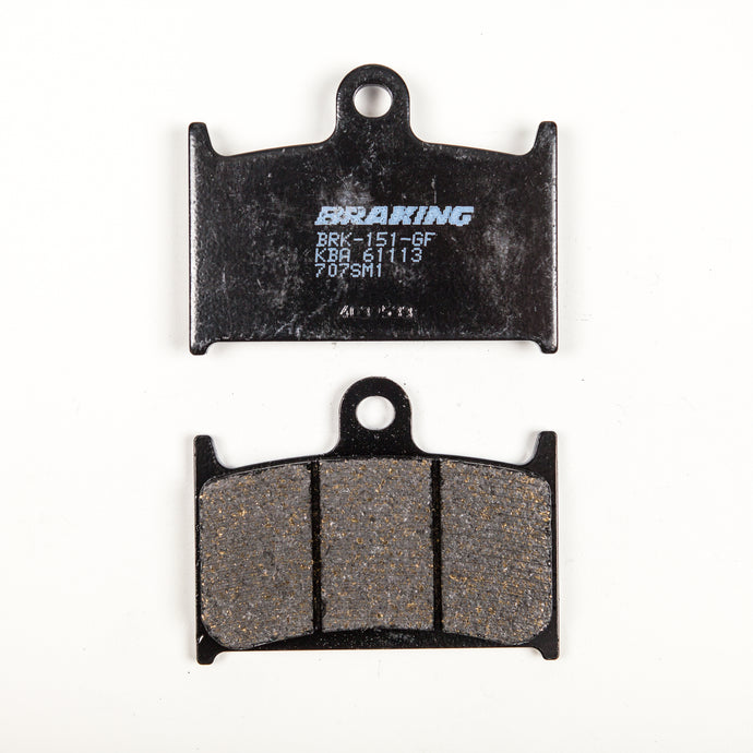 BRAKE PAD SET SEMI-METALLIC 707SM1 image 1