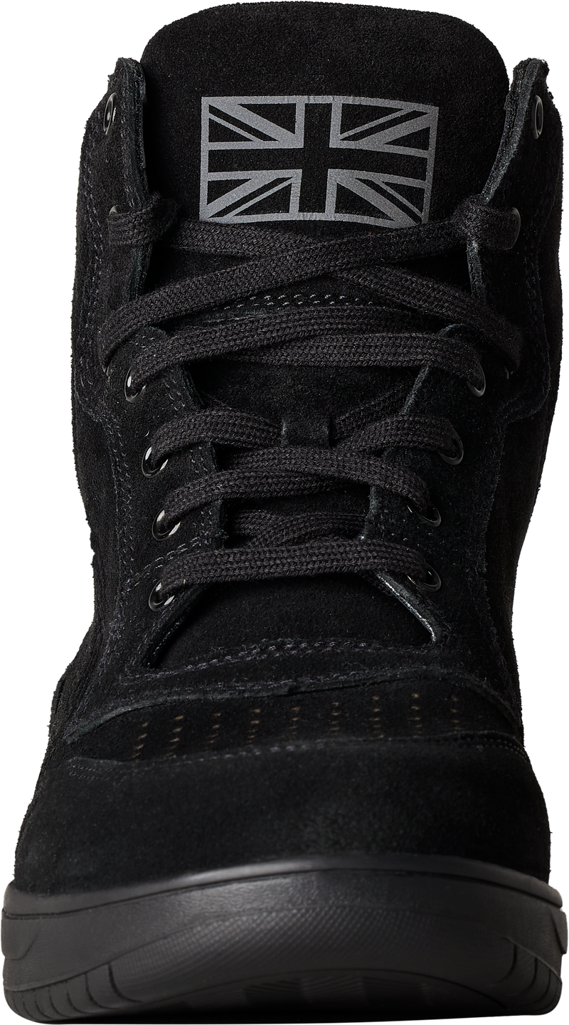 Load image into Gallery viewer, HITOP MOTO SNEAKER CE BOOT BLACK SUEDE  SZ 8 103052BLK-41 image 5

