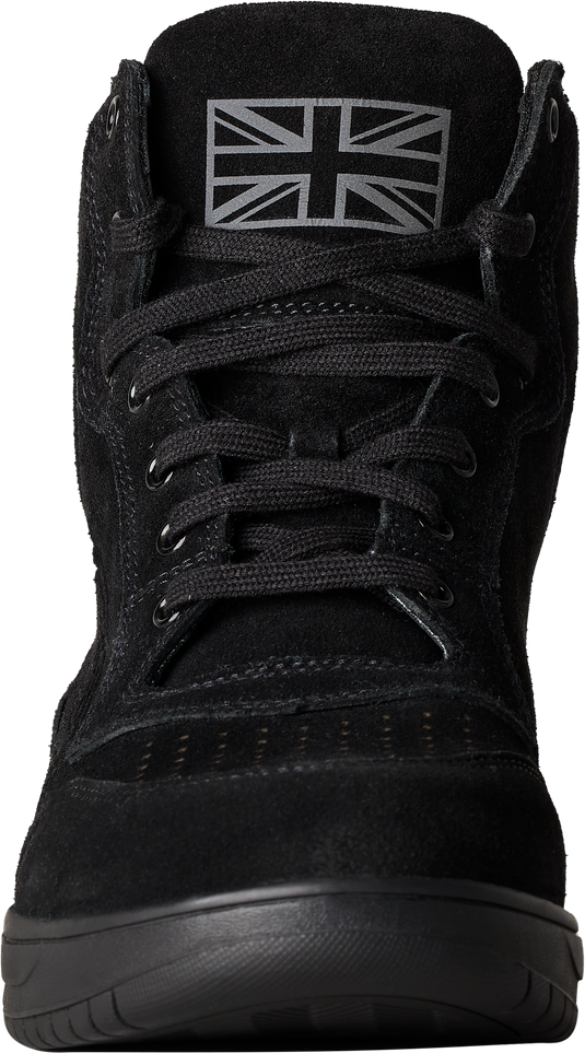 HITOP MOTO SNEAKER CE BOOT BLACK SUEDE  SZ 8 103052BLK-41 image 5