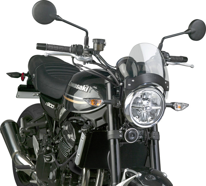FLYSCREEN WINDSCREEN SMOKE BLACK HARDWARE N2543-002 image 1