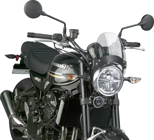 FLYSCREEN WINDSCREEN SMOKE BLACK HARDWARE N2543-002 image 1