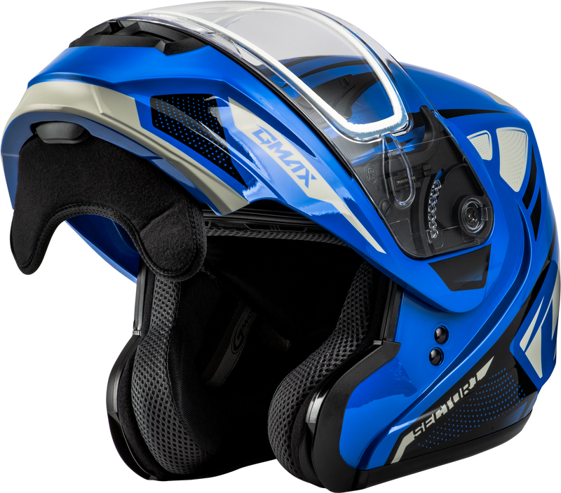 Load image into Gallery viewer, MD-04S SECTOR SNOW HELMET BLUE/BLACK XL M2043977 image 5
