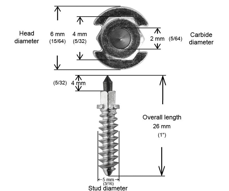 Load image into Gallery viewer, 1 1/8&quot;-28MM SHOULDER STUDS QTY 150 SS-28150R image 2
