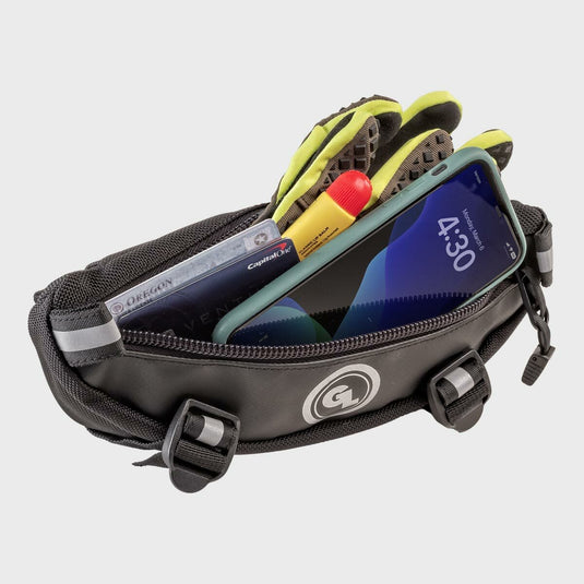 ZIGZAG HANDLEBAR BAG BLACK ZHB23-B image 2