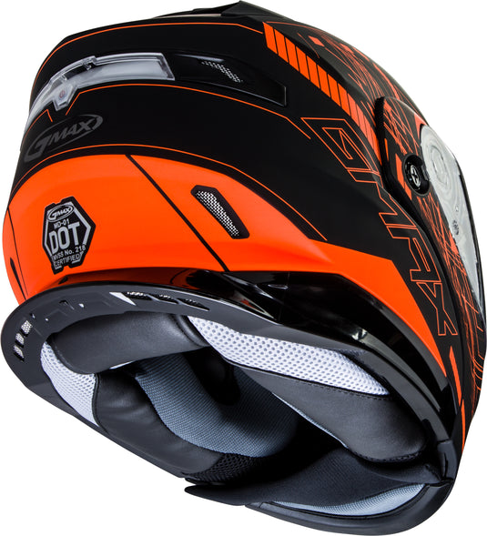 MD-01S MODULAR WIRED SNOW HELMET BLACK/NEON ORANGE XL G2011697D TC-26-ECE image 5