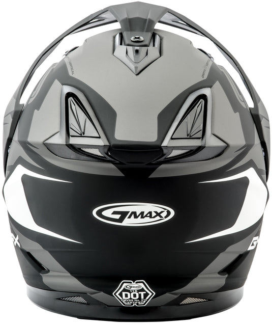 GM-11S DUAL-SPORT VERTICAL SNOW HELMET MATTE BLK/SIL LG G2111456 F.TC-17 image 4