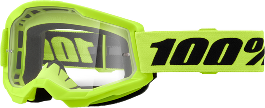 STRATA 2 GOGGLE NEON YELLOW CLEAR LENS 50027-00016 image 1