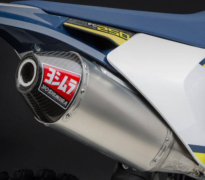 RS-4 HEADER/CANISTER/END CAP EXHAUST SLIP-ON SS-AL-CF 262522D321 image 1