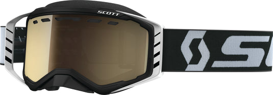 GOGGLE PROSPECT SNOW BLK/WHT L/S BRONZ CHROME LENS 262581-1007245 image 2