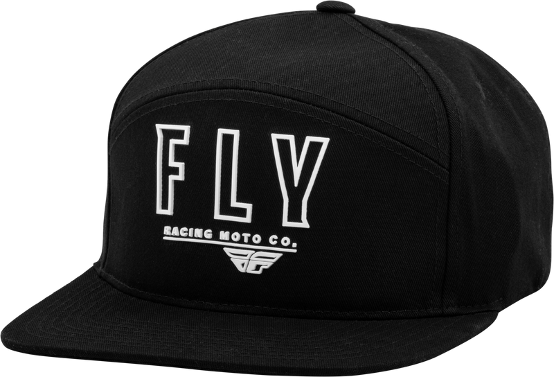 Load image into Gallery viewer, FLY SKYLINE HAT BLACK/WHITE 351-0025 image 1
