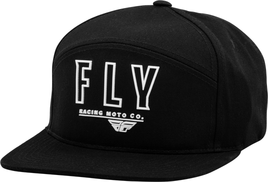 FLY SKYLINE HAT BLACK/WHITE 351-0025 image 1