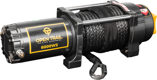 6000LB WIDE WINCH SYNTHETIC ROPE 460-0134 image 1