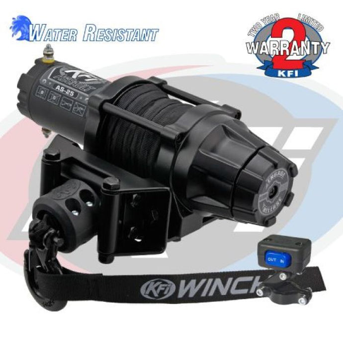 KFI ASSAULT SERIES 2500LB WINCH - SYNTHETIC CABLE