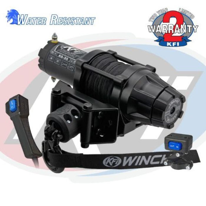 KFI ASSAULT SERIES 3500LB WINCH - SYNTHETIC CABLE