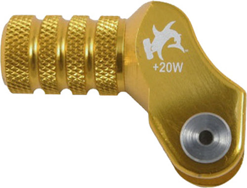 BILLET SHIFT LEVER OFFSET TIP GOLD +20MM 01-0000-10-50 image 1