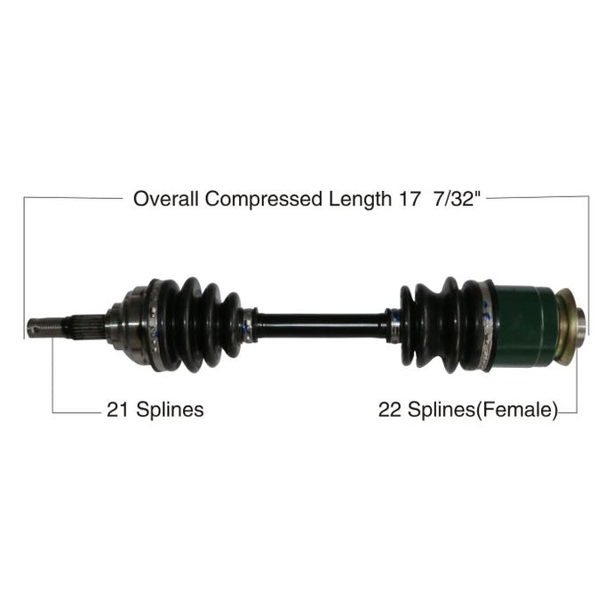 TYTANEUM OE REPLACEMENT CV AXLE ARCTIC CAT REAR LEFT / RIGHT