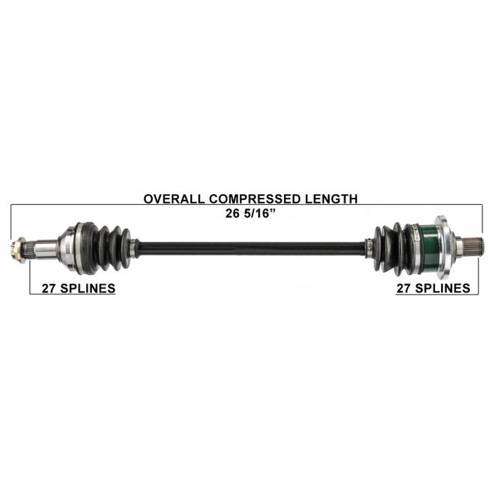 TYTANEUM OE REPLACEMENT CV AXLE ARCTIC CAT REAR LEFT / RIGHT