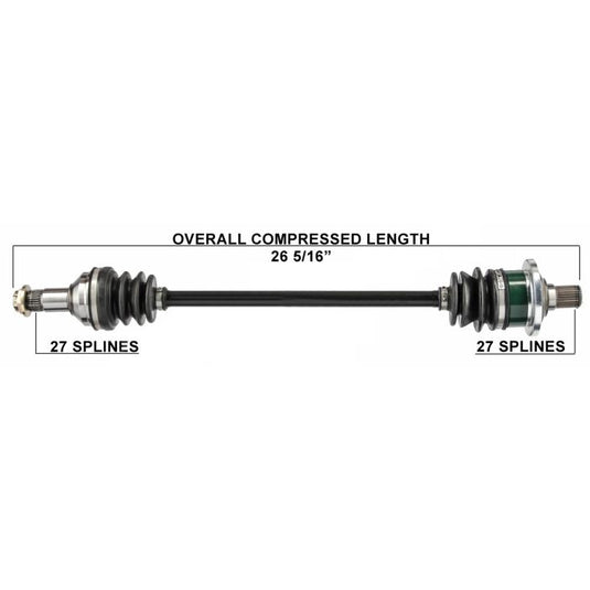 TYTANEUM OE REPLACEMENT CV AXLE ARCTIC CAT REAR LEFT / RIGHT