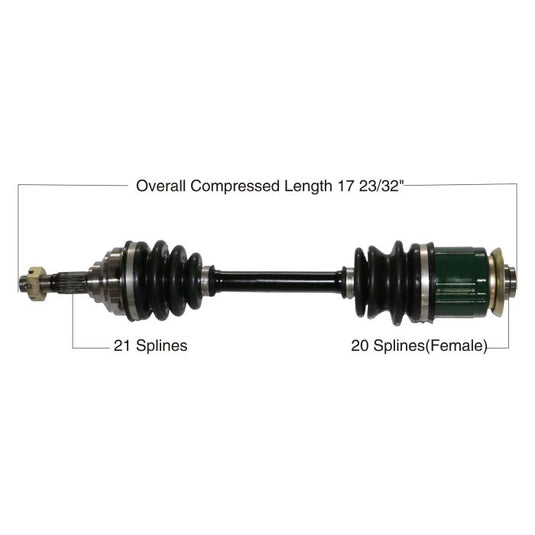 TYTANEUM OE REPLACEMENT CV AXLE ARCTIC CAT FRONT RIGHT