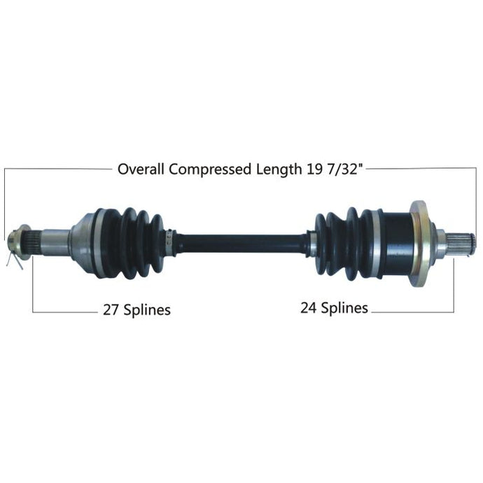 TYTANEUM OE REPLACEMENT CV AXLE ARCTIC CAT FRONT LEFT / RIGHT