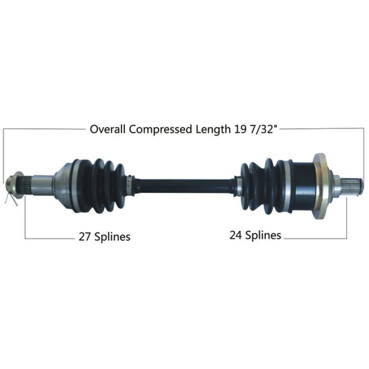 TYTANEUM OE REPLACEMENT CV AXLE ARCTIC CAT FRONT LEFT / RIGHT