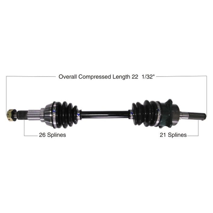TYTANEUM OE REPLACEMENT CV AXLE CAN-AM FRONT