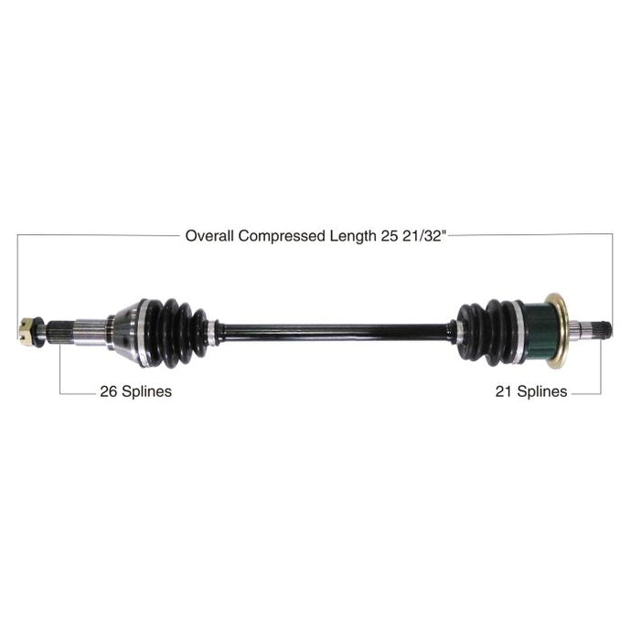 TYTANEUM OE REPLACEMENT CV AXLE CAN-AM FRONT LEFT
