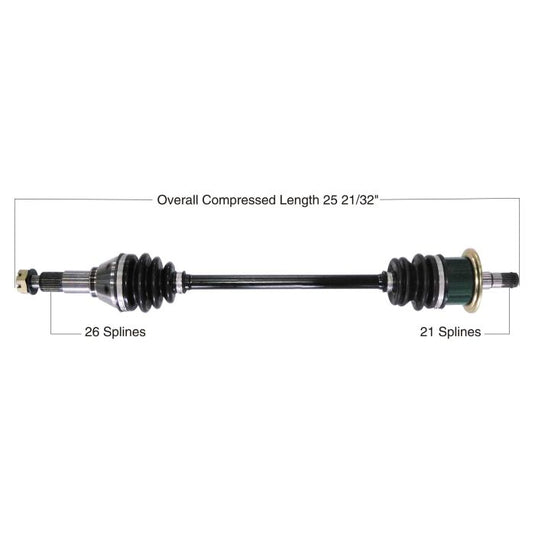 TYTANEUM OE REPLACEMENT CV AXLE CAN-AM FRONT LEFT