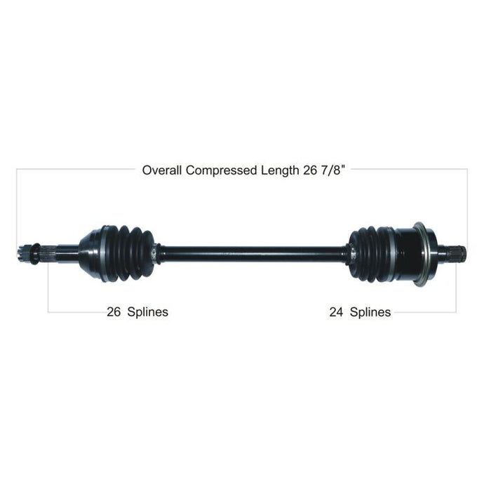 TYTANEUM OE REPLACEMENT CV AXLE CAN-AM REAR LEFT / RIGHT