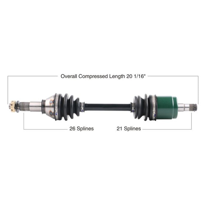 TYTANEUM OE REPLACEMENT CV AXLE CAN-AM FRONT LEFT