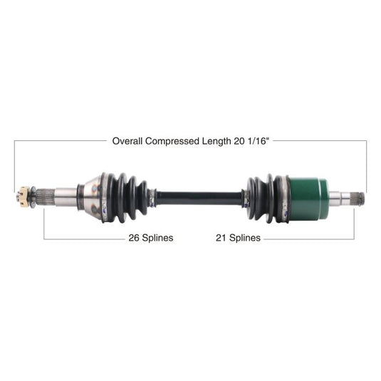 TYTANEUM OE REPLACEMENT CV AXLE CAN-AM FRONT LEFT