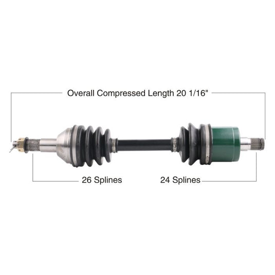 TYTANEUM OE REPLACEMENT CV AXLE CAN-AM REAR RIGHT