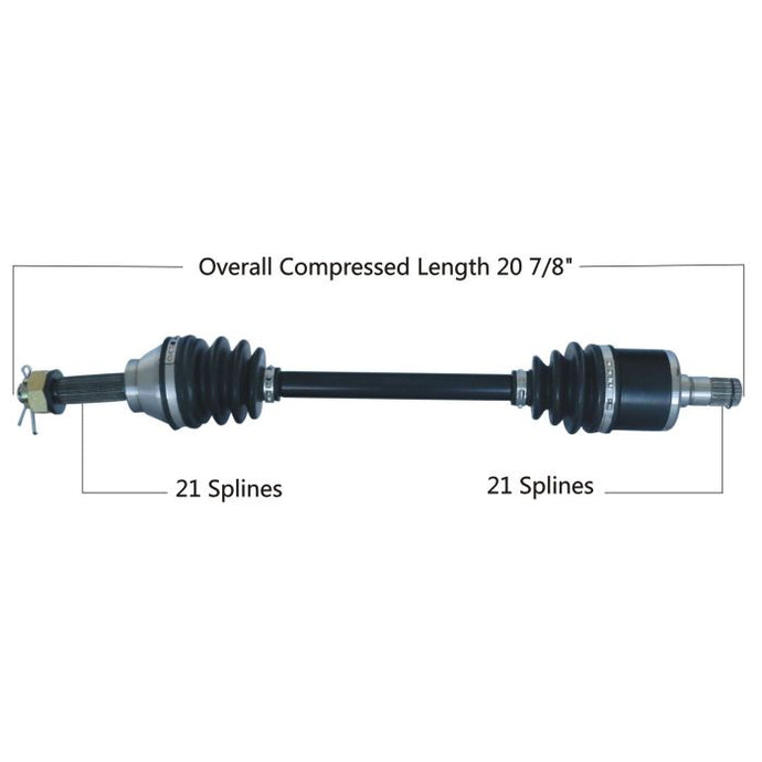 TYTANEUM OE REPLACEMENT CV AXLE CAN-AM FRONT LEFT
