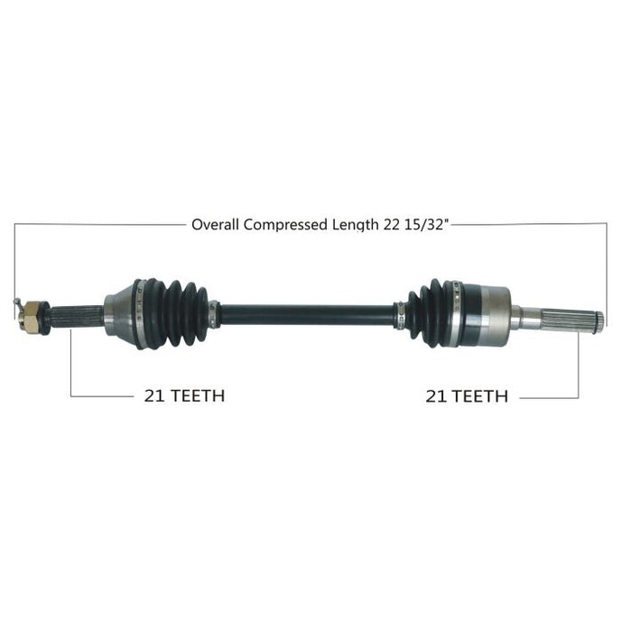 TYTANEUM OE REPLACEMENT CV AXLE CAN-AM FRONT RIGHT