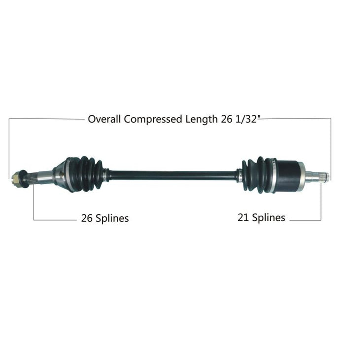 TYTANEUM OE REPLACEMENT CV AXLE CAN-AM FRONT LEFT