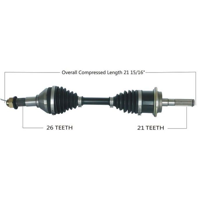 TYTANEUM OE REPLACEMENT CV AXLE CAN-AM FRONT RIGHT